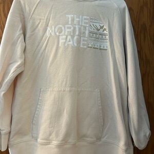 The North Face Women’s Beige Hooded Sweatshirt